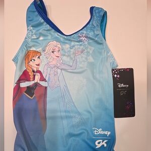 Disney Frozen Blue and White Leotard